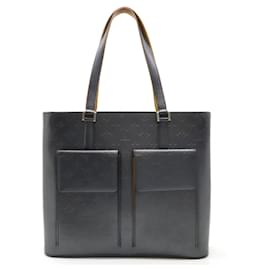 Louis Vuitton-Louis Vuitton Monogram Matte Wilwood Tote Bag-Blue