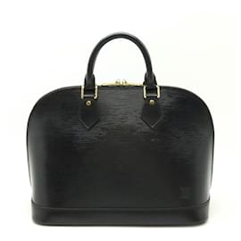 Louis Vuitton-Bolsa de mão Epi Alma Louis Vuitton-Preto