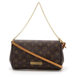 Louis Vuitton-Bolsa de Ombro Monogram Favorite MM da Louis Vuitton-Marrom