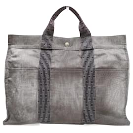 Hermès-Hermes Air Line MM Tote Bag-Brown