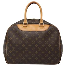 Louis Vuitton-LOUIS VUITTON Bolsa de Mão Monogram Deauville M47270 LV Auth 120308-Monograma