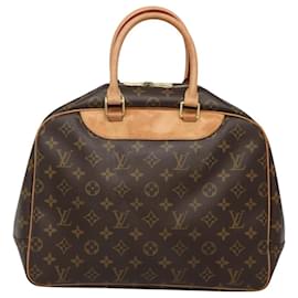 Louis Vuitton-LOUIS VUITTON Bolsa de Mão Monogram Deauville M47270 LV Auth 119476-Monograma