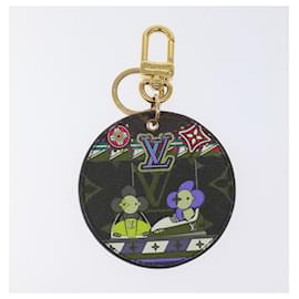 Louis Vuitton-LOUIS VUITTON Monogram Vivienne Porte Cles Illustre Charm M69984 LV Auth 120105-Golden