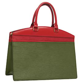 Louis Vuitton-LOUIS VUITTON Bolsa de Mão Epi Riviera Vermelha M48187 LV Auth 119517-Vermelho