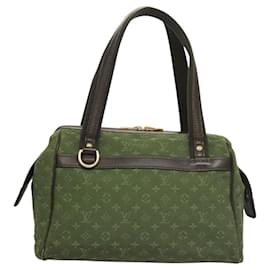 Louis Vuitton-LOUIS VUITTON Monogram Mini Josephine PM Bolsa de Mão TST Caqui M92415 Auth 119727-Caqui