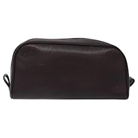 Louis Vuitton-LOUIS VUITTON Taiga Trousse Toilette PM Clutch Bag Ardoise M30224 Auth bs24493-Grey