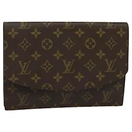 Louis Vuitton-LOUIS VUITTON Pochette Rabat Monogram 23 Bolsa Clutch M51940 LV Auth 119610-Monograma