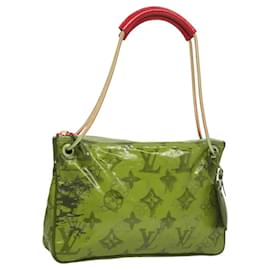 Louis Vuitton-LOUIS VUITTON Monogram Bonbon Pochette Bolsa de Ombro Rosa M95749 LV Auth ep8737-Marrom