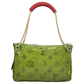 Louis Vuitton-LOUIS VUITTON Monogram Bonbon Pochette Bolsa de Ombro Rosa M95749 LV Auth ep8737-Marrom