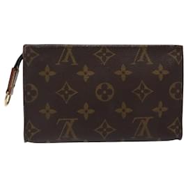 Louis Vuitton-LOUIS VUITTON Monogram Bucket PM Accessory Pouch LV Auth 120068-Monogram