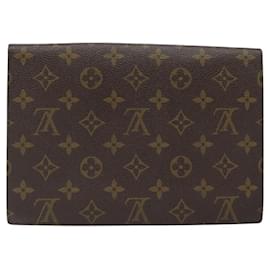 Louis Vuitton-LOUIS VUITTON Pochette Rabat Monogram 23 Bolsa Clutch M51940 LV Auth 120210-Monograma
