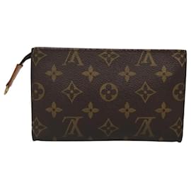 Louis Vuitton-LOUIS VUITTON Monogram Bucket PM Accessory Pouch LV Auth th5913-Monogram