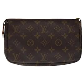 Louis Vuitton-LOUIS VUITTON Pochette Acessórios Monogram Pouch M51980 LV Auth bs24588-Monograma