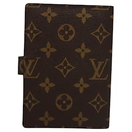 Louis Vuitton-LOUIS VUITTON Agenda PM Monograma Capa Planejador Diário R20005 LV Auth am8140-Monograma