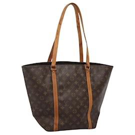 Louis Vuitton-LOUIS VUITTON Monogram Sac Shopping Tote Bag M51108 LV Auth ep8732-Monogram