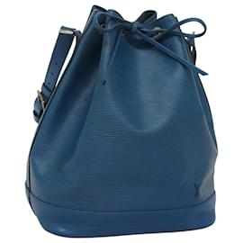 Louis Vuitton-LOUIS VUITTON Bolsa de Ombro Epi Noe Azul Toledo M44005 LV Auth 119733-Azul