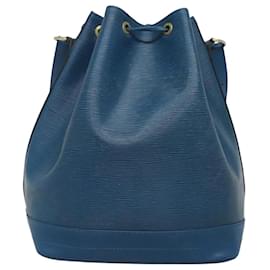 Louis Vuitton-LOUIS VUITTON Bolsa de Ombro Epi Noe Azul Toledo M44005 LV Auth 119733-Azul