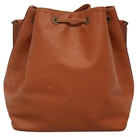 Louis Vuitton-LOUIS VUITTON Epi Petit Noe Bolsa de Ombro Zipangu Ouro M44108 LV Auth 120446-Outro