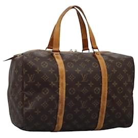 Louis Vuitton-LOUIS VUITTON Monogram Sac Souple 35 Boston Bag M41626 LV Auth 120098-Monograma