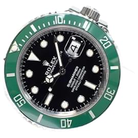 Rolex-ROLEX Submariner date green bezel 126610LV '21 Mens-Silvery