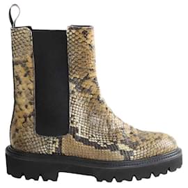 Paul Smith-Leather boots-Brown