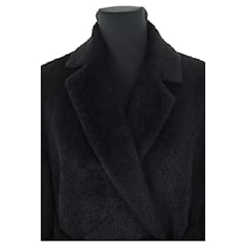 Max Mara-Wool coat-Black