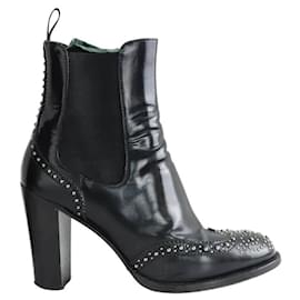 Church's-Leather boots-Black