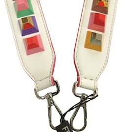 Fendi-Fendi Studded Strap You Webbing Shoulder Leather Bag Accessory-Multiple colors