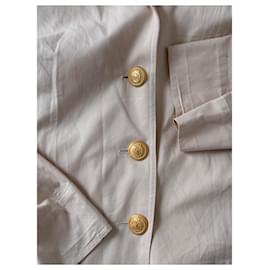 Givenchy-Long coat-Eggshell