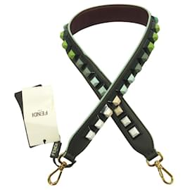 Fendi-Fendi Green Leather Strap-Green
