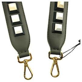 Fendi-Fendi Green Leather Strap-Green