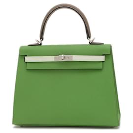 Hermès-Hermès Kelly 25-Green