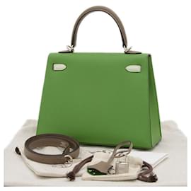 Hermès-Hermès Kelly 25-Green