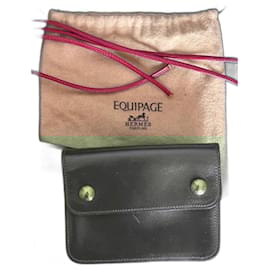 Hermès-Hermès - vintage red belt pouch-Red