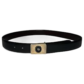 Dior-DIOR Belts T.cm 90 Leather-Black