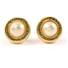 Chanel-Chanel 31 RUE CAMBON Earrings-Golden,Metallic