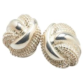 Tiffany & Co-Tiffany Twist SV925 Earrings-Silvery,Metallic