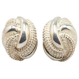 Tiffany & Co-Tiffany Twist SV925 Earrings-Silvery,Metallic