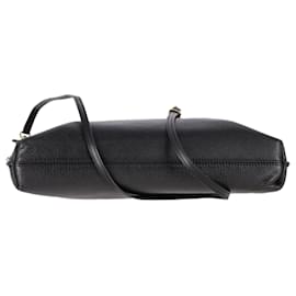 Tom Ford-Tom Ford Top Handle Shoulder Bag in Black Leather-Black