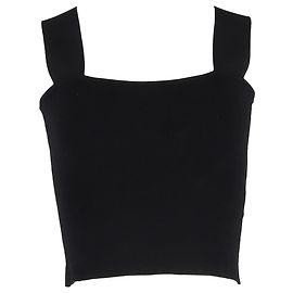 Cherita Stricktop aus schwarzer Viskose von Diane von Furstenberg Schwarz