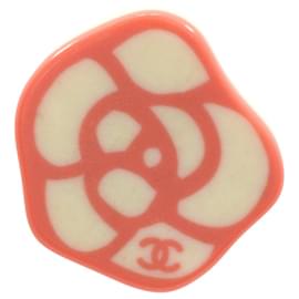 Chanel-Chanel Camellia Earrings-White