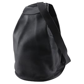 Hermès-Hermes Sherpa Marine Taurillon Clemence Shoulder Bag-Black