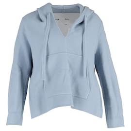 Proenza Schouler- Proenza Schouler Hoodie in Blue Wool-Blue,Light blue