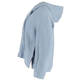 Proenza Schouler- Proenza Schouler Hoodie in Blue Wool-Blue,Light blue