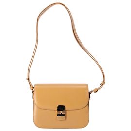 Apc Borsa a spalla Small Grace A.P.C. in pelle gialla Giallo Cammello