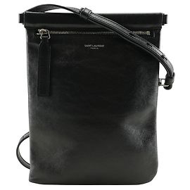 Yves Saint Laurent Borsa a spalla in pelle Saint Laurent Paris Nero