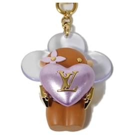 Louis Vuitton-Porte-clés Louis Vuitton Vivienne Amour-Violet