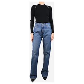 Coperni-Coperni Blue mid-wash jeans - size L-Blue