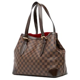 Louis Vuitton-Louis Vuitton Brown Damier Ebene Hampstead MM-Brown