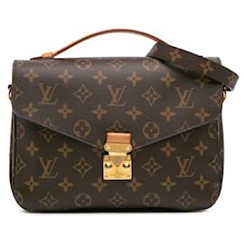 Louis Vuitton-Louis Vuitton Brown Monogram Pochette Metis-Brown